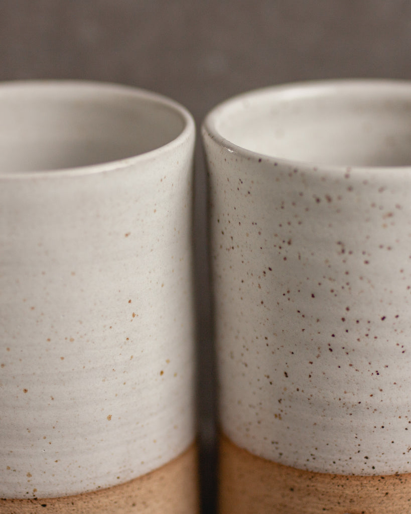 Our imperfect, small batch pottery studio