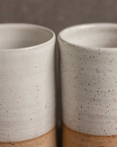 Our imperfect, small batch pottery studio
